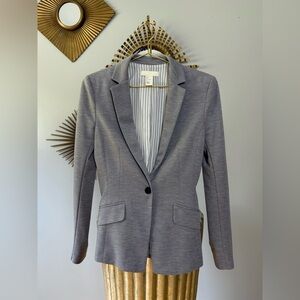 H&M - Gray Fitted Blazer